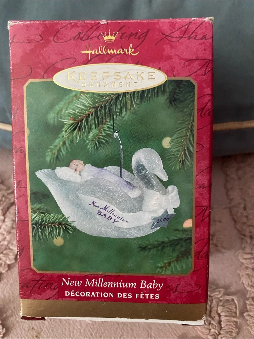 Holiday Millennium Baby Ornament